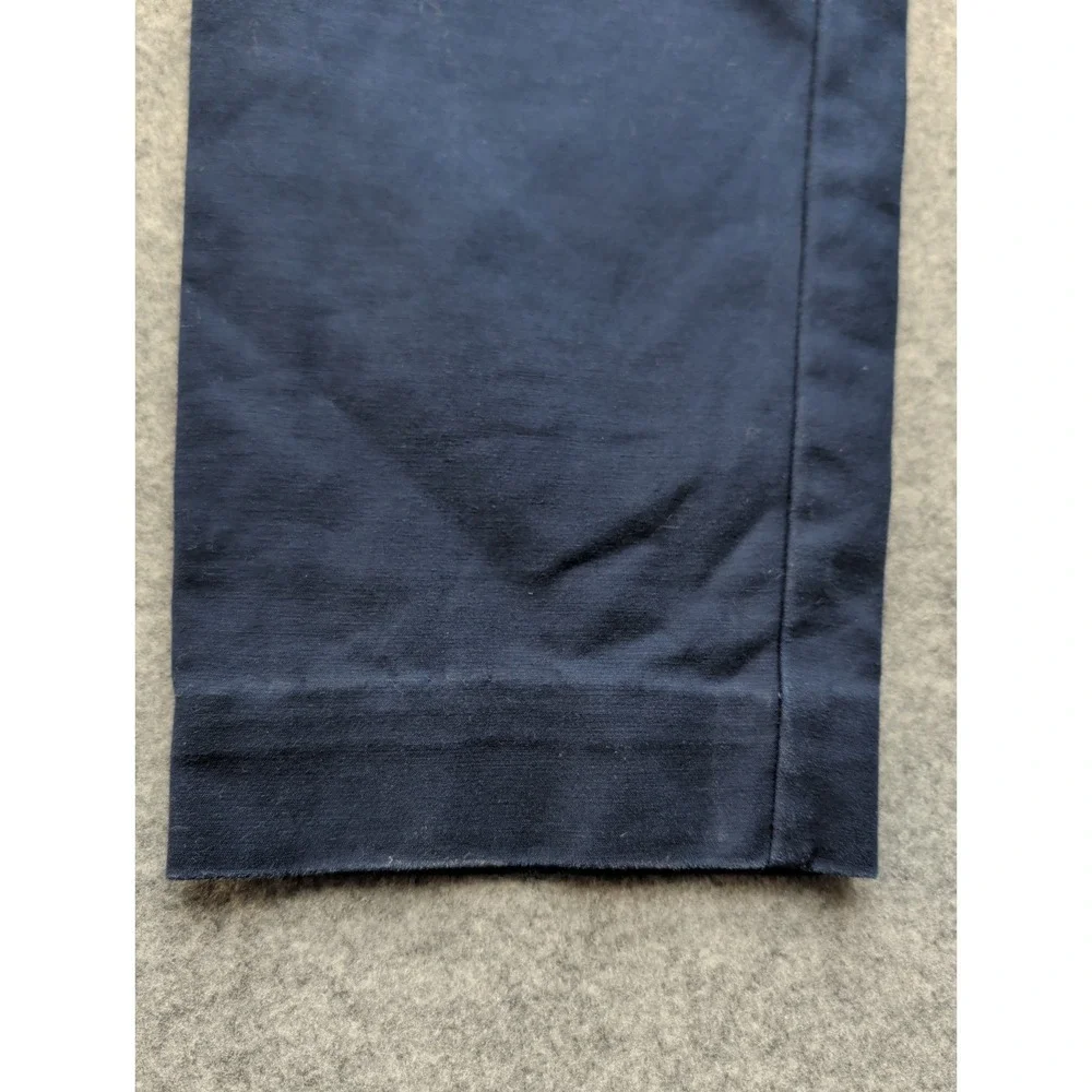 Michael Kors Women's Navy Blue Ankle Chino Trousers Pants Size 12